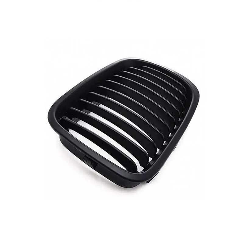 Одна пара передней матовой черной решетки для BMW 3 Series E46 4 двери седан (320i 323i 325i 1998