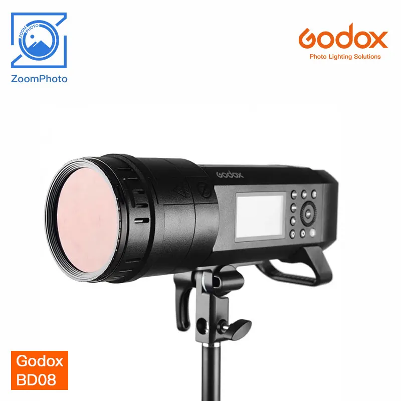 

Godox BD08 (BD-08) Honeycomb Grid Set Barn Door With Color Filter For Godox AD400Pro Outdoor Flash