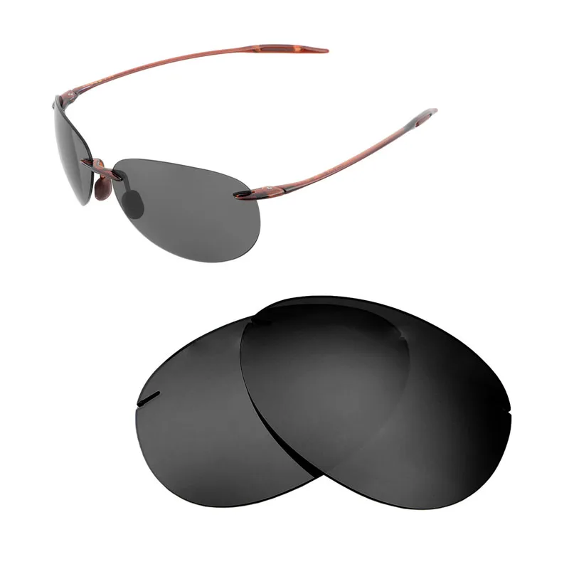 Walleva Поляризованные Сменные линзы для пляжных солнцезащитных очков Maui Jim Sugar H421