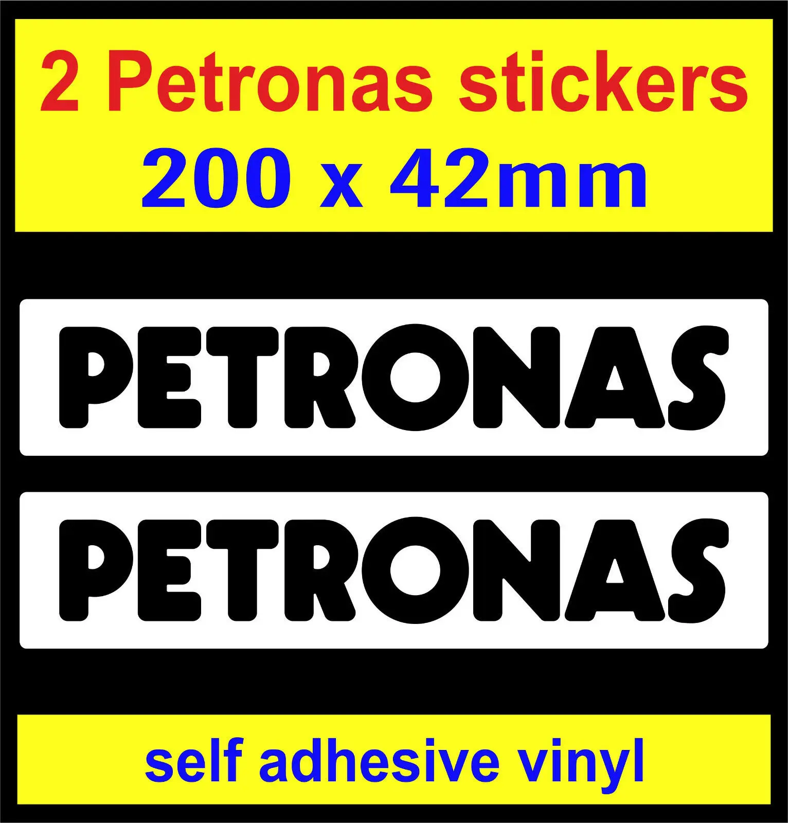 

Petronas Oil Sticker Motorsport Sponsor Toolbox Workshop Decal Stickers Die Cutting Waterproof PVC