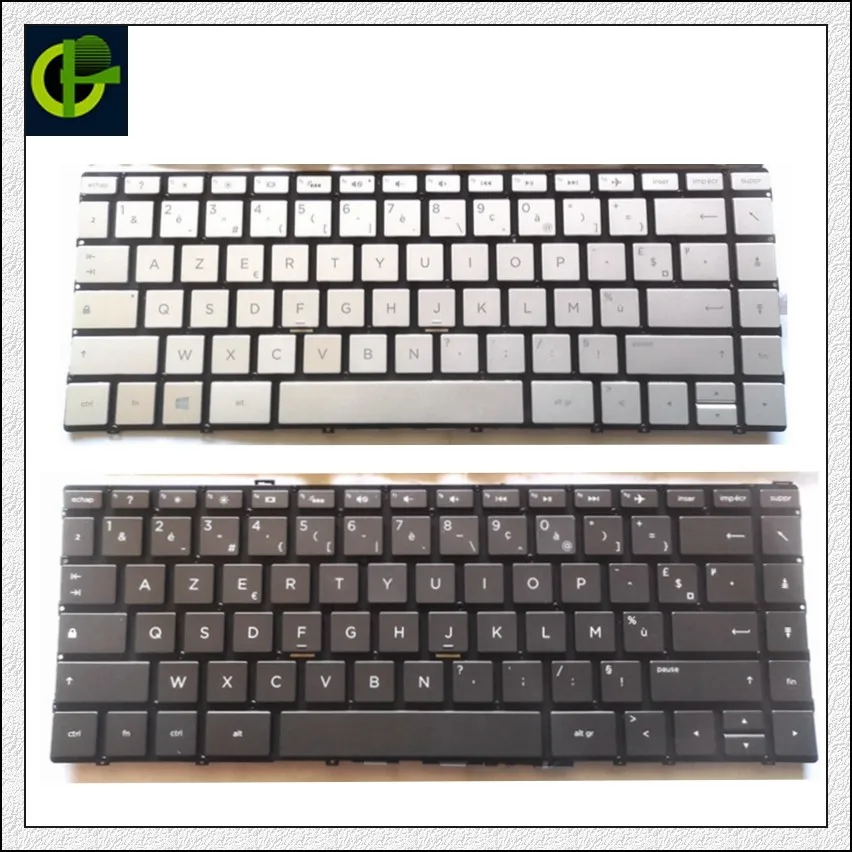 Французская клавиатура Azerty с подсветкой для HP Spectre x360 13 w w000 Вт w011nb w012nb w013nb