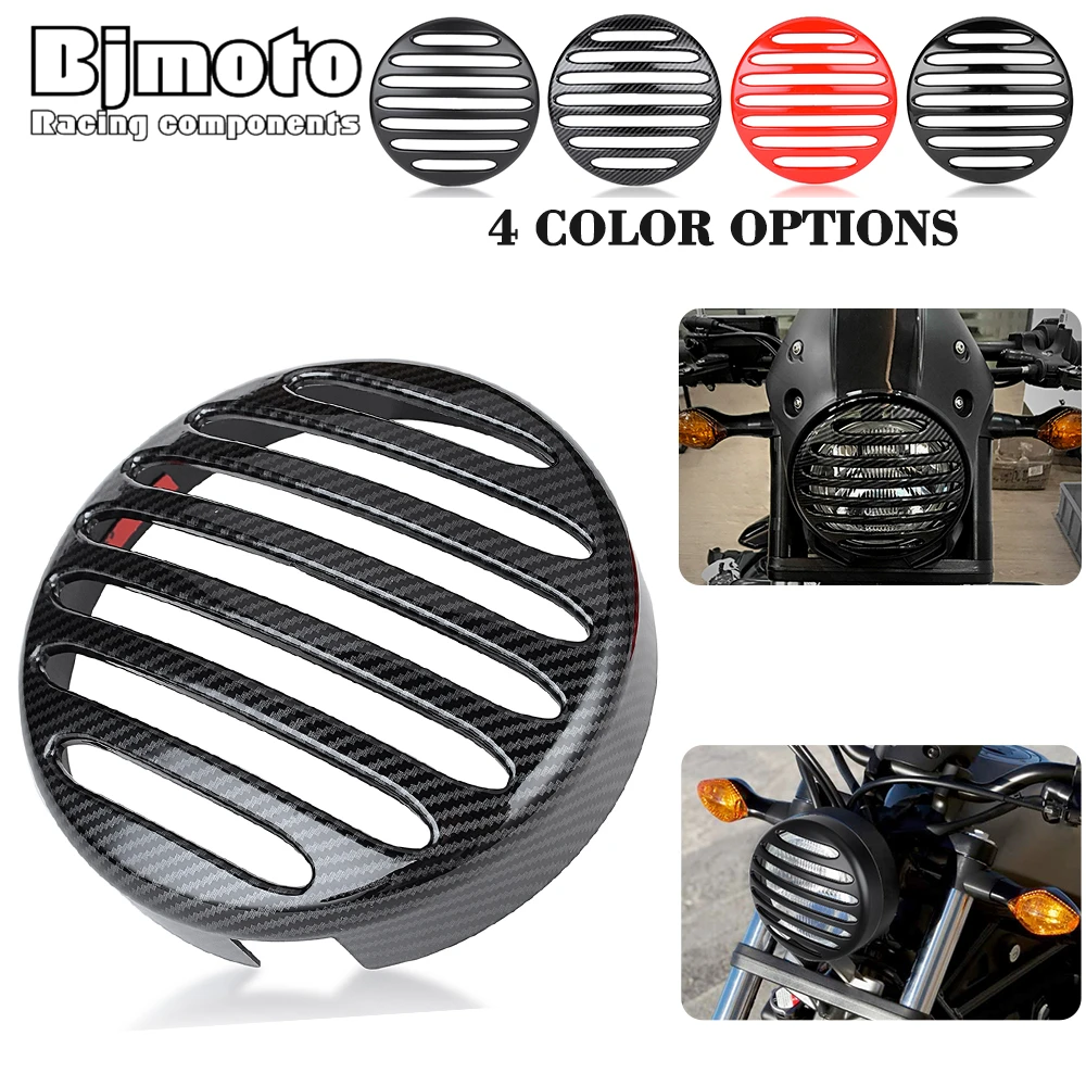 

Head Lamp Light Grille Guard Cover Protector For Honda Rebel CMX 300 500 2017 2018 2019 CMX300 CMX500 Headlight Guard Cover