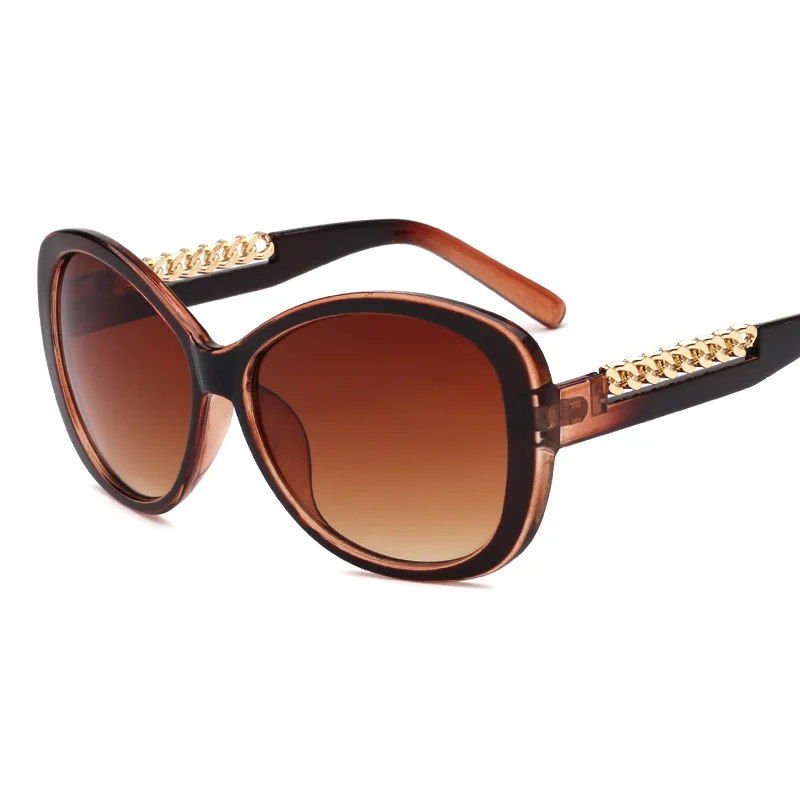 2017 New Style Retro Women's Sun Glasses 8305 Europe And America Large Frame Sunglasses |