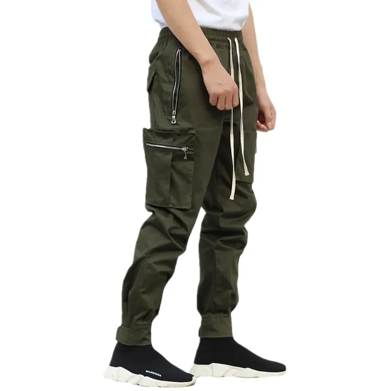 Бегуны для мужчин 2019 мода харадзюку уличная одежда комбинезоны многокарманные