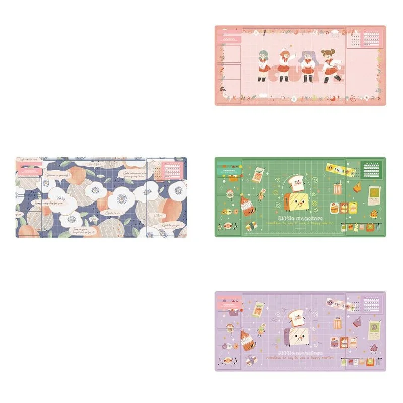 

Oversized Waterproof PU Cartoon Mousepad Writing Pad Office Gamer Computer Desk Mat 70x32.8cm Dropship