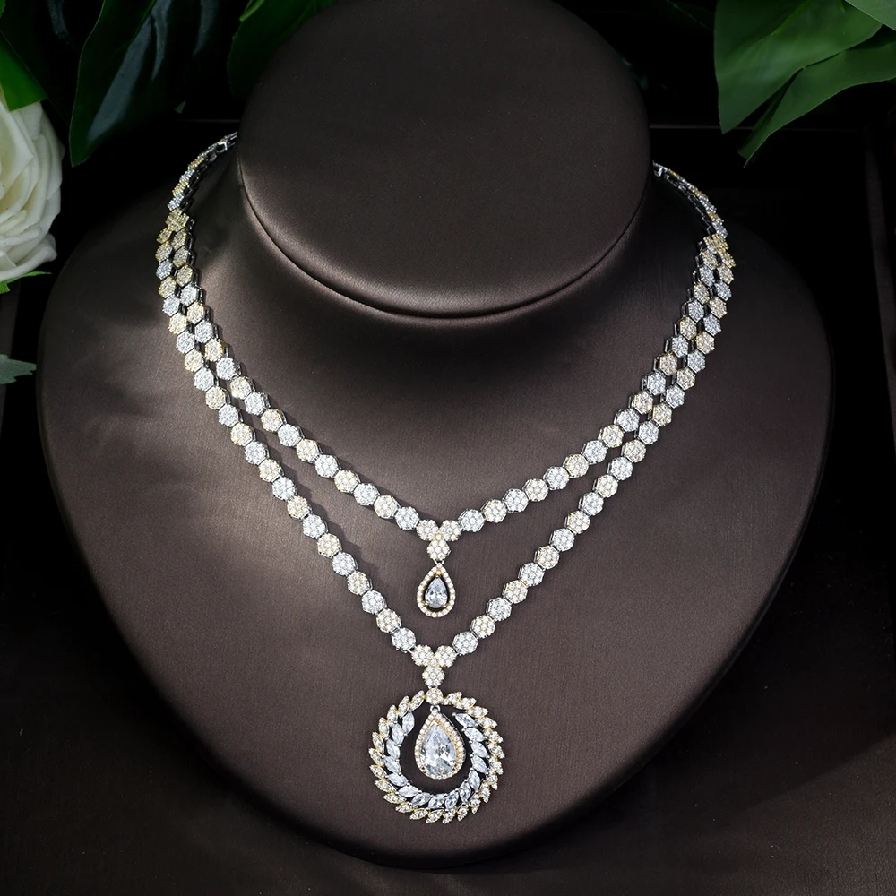 Hibrid Hat распродажа Африканский бисер 2 тона ювелирный набор форма капли воды