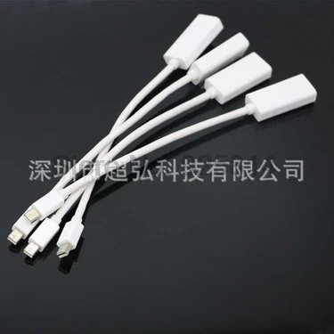 Через dhl или ems 100 шт Мини DP в HDMI конвертер Папа-мама адаптер кабель DisplayPort для Nootbook