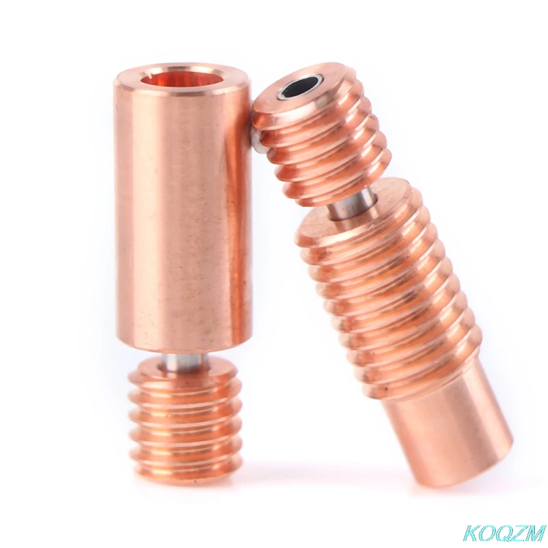 

All-Metal Heat Break Copper 3D Printer Nozzle Throat For 1.75mm Heater Block