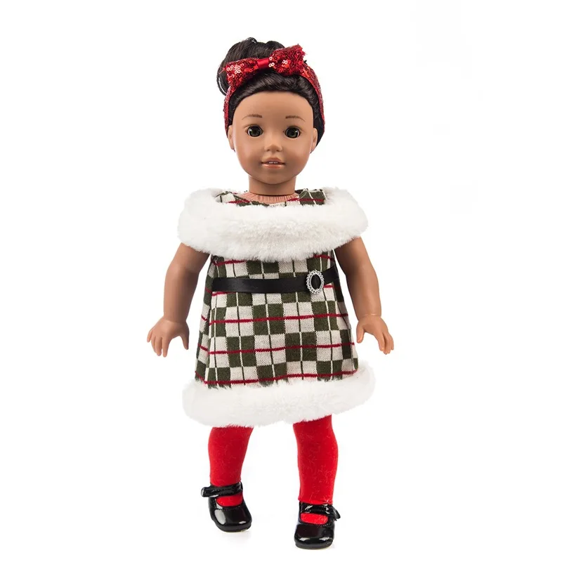 For 18 inch baby boy dolls clothes shirt pants cap for 18&quot 43cm doll jeans strap girl Christmas gifts 095 | Игрушки и хобби