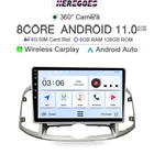 Автомобильный мультимедийный видеоплеер Carplay 2DIN, 4G + Wifi, Android 11,0, для Chevrolet Captiva 2011-2016, GPS-навигация, радио, Wi-Fi, аудио