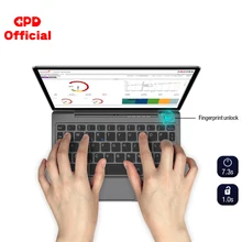 GPD P2 Max Gaming Laptop Ultrabook Computer Notebook DDR3 RAM 16GB  SSD 512GB 8.9 Inch 2K Touch Screen Intel Core m3-8100Y