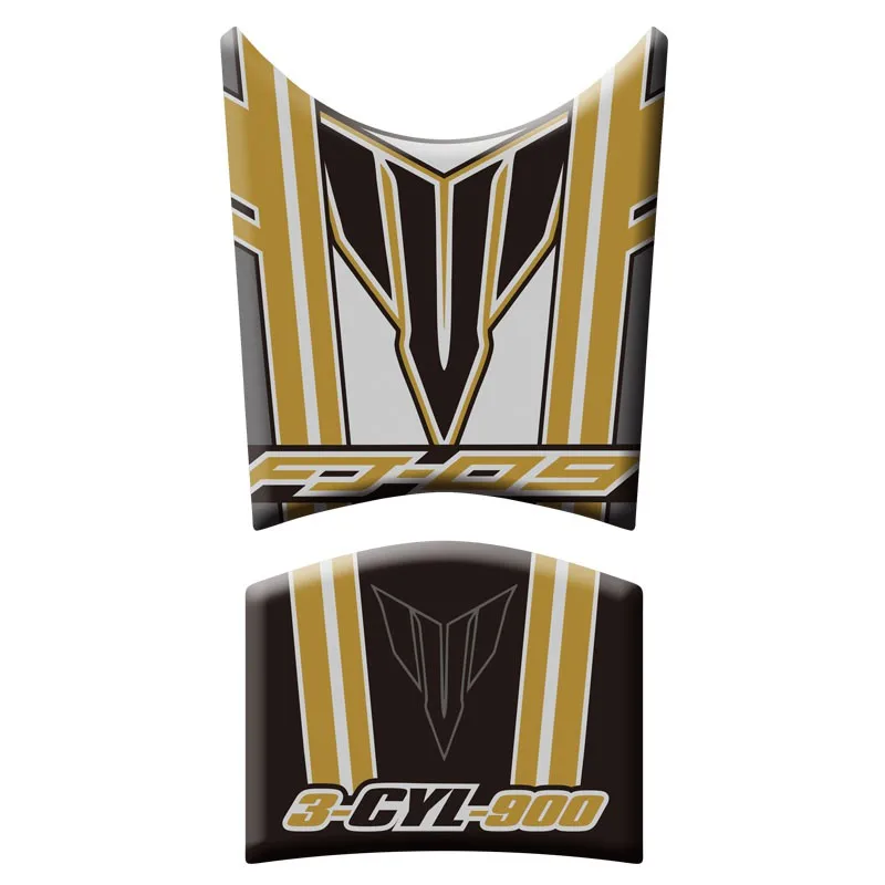 

Motorcycle Sticker For Yamaha FJ09 2013-2015 FJ-09 3D Tank Pad Protective Cover Decals Stickers