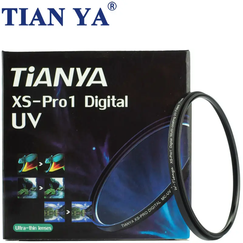 T &amp YFOTO MCUV фильтр 52 мм 55 58 62 67 72 77 Заводская оптовая цена для Canon Nikon Sony fujifilm