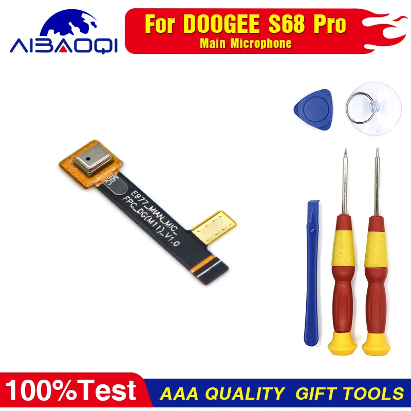 Гибкий кабель микрофона Для Doogee S68 Pro/S68Pro оригинальные запчасти для мобильного