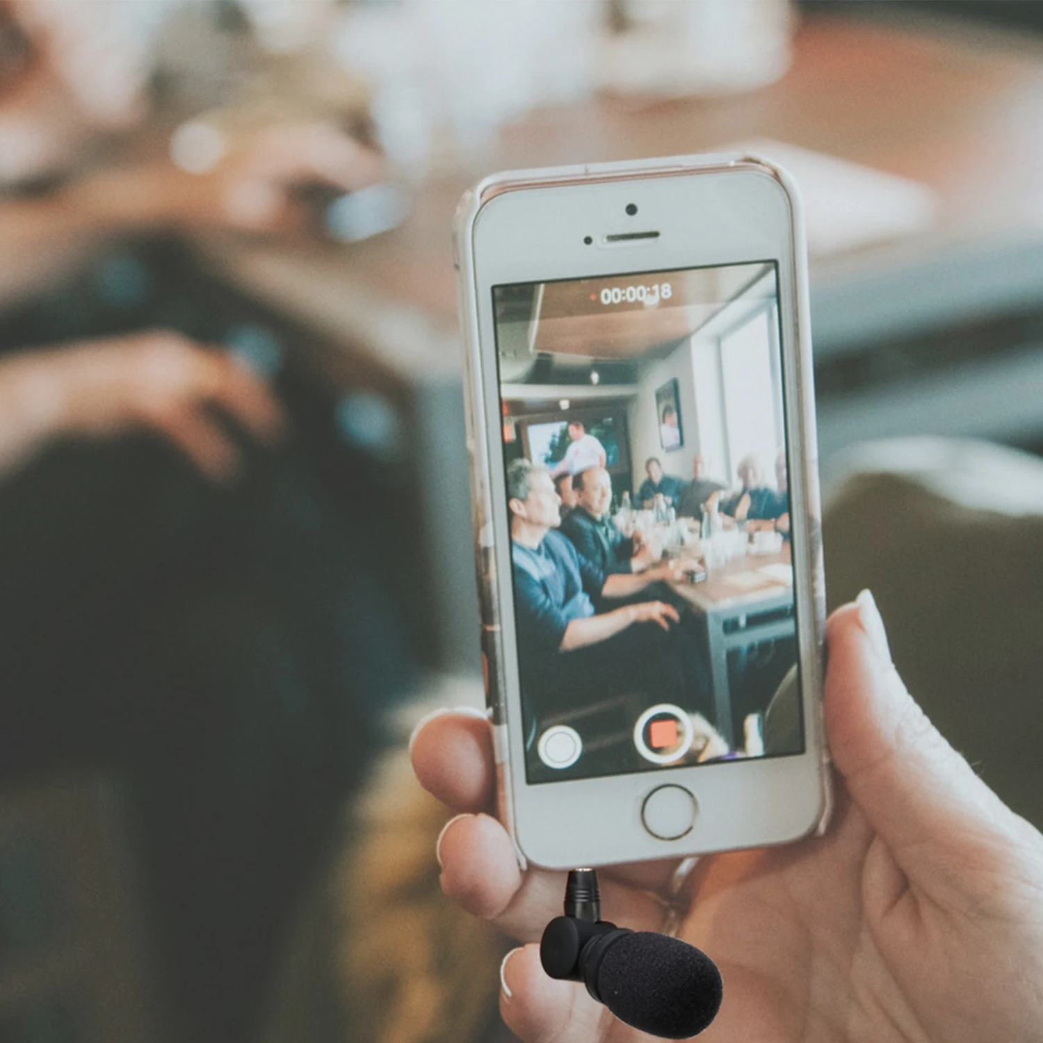 Saramonic SmartMic Гибкий микрофон с высокой чувствительностью для Apple IOS iPhone X 8 7 plus 6 iPad iPod