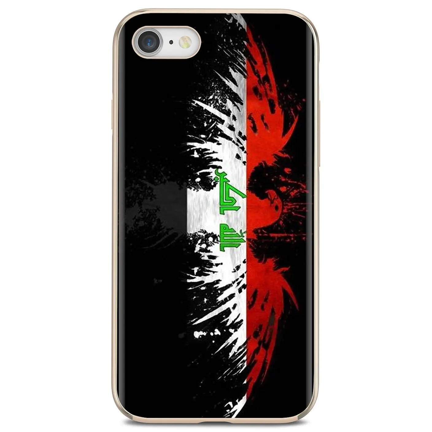 Силиконовый корпус с национальным флагом Ирака баннером и принтом для Xiaomi Mi5 Mi5S Mi6