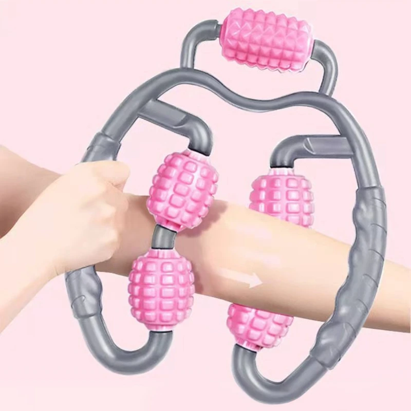 Массажер для мышц ног пенопластовый роликовый кольцевой зажим массажер телячьей