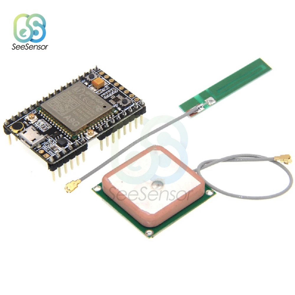 GSM/GPRS + GPS/BDS Development Board A9G \ SMS Voice Беспроводная передача данных позиционирование Diy