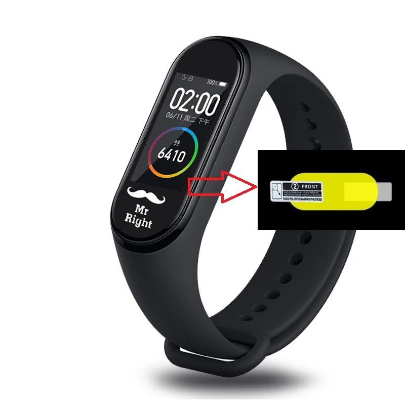 Браслет Mi Band 4 ремешок Mi Band 3 спортивный ремешок на запястье силиконовый браслет для браслета 3 группа 4 браслет Miband 3 4 ремешок