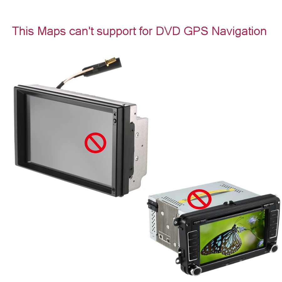 Аксессуары для GPS sd-карта 16 Гб GPS-карты WinCE 5-дюймовые 7-дюймовые автомобильные
