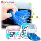 Прозрачный слайм, супер-пыль, чистящая глина, грязьпластилин, товары, Лизун, клей, Волшебная глина для клавиатуры, очиститель интерьера автомобиля ноутбука