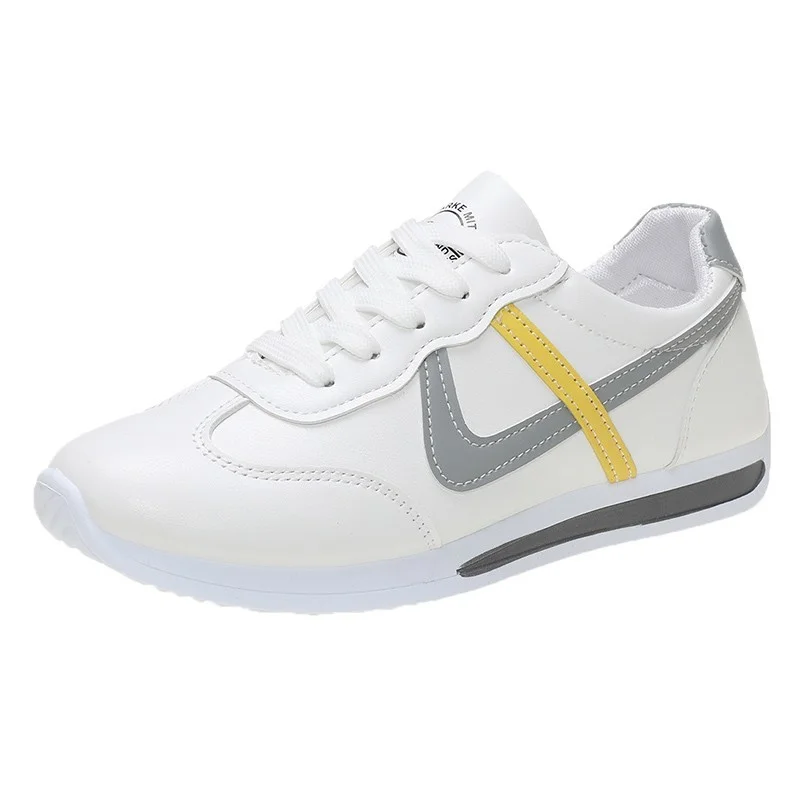 

Women's Shoes 2021 Summer New Style PU Leather Strap Running Shoes Flat Casual Shoes Outdoor Non-slip Walking Shoes Sports Shoes