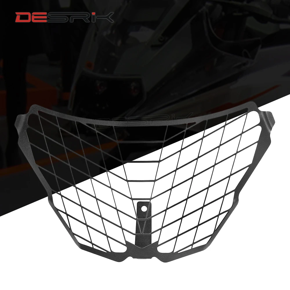 Защитсветильник фара для мотоцикла светильник няя решетка радиатора Защитная