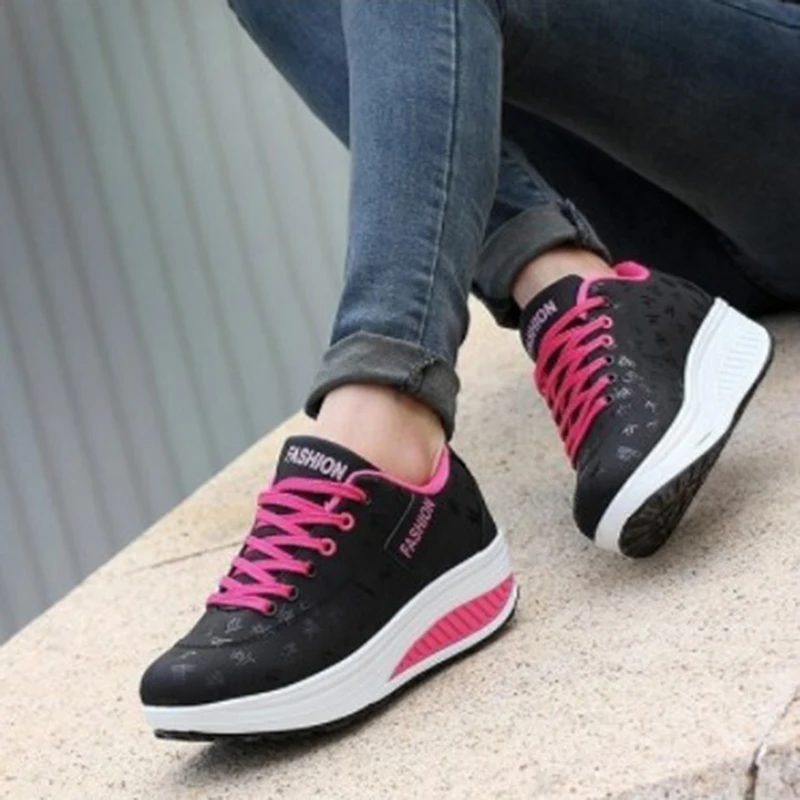 Женская обувь Повседневная женская на платформе Кроссовки Зимняя толстой