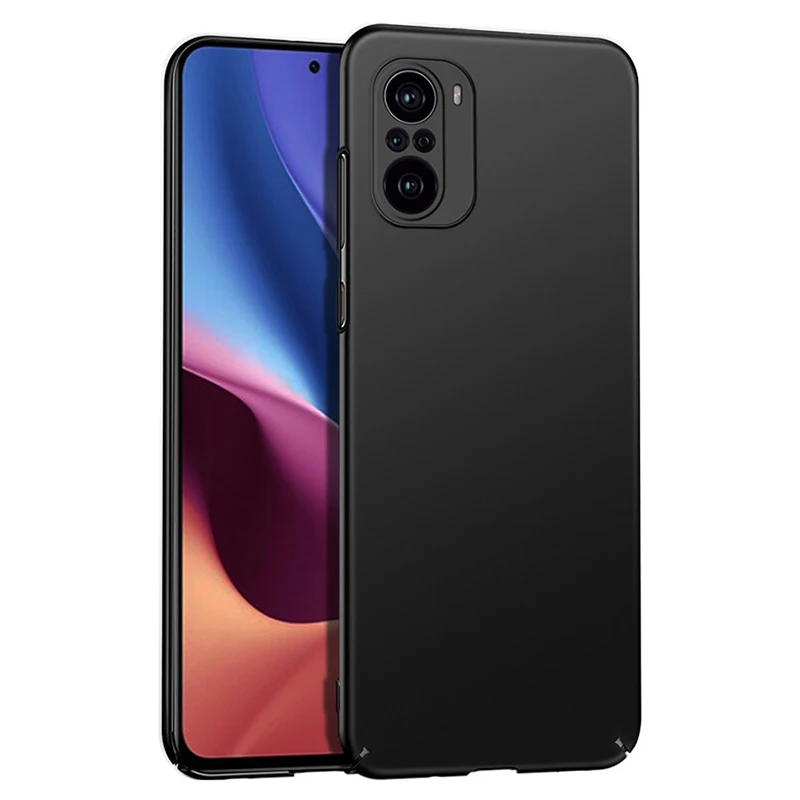 

Чехол для POCO F3, тонкий жесткий матовый ударопрочный Модный чехол для задней панели телефона Xiaomi Pocohone POCO F3