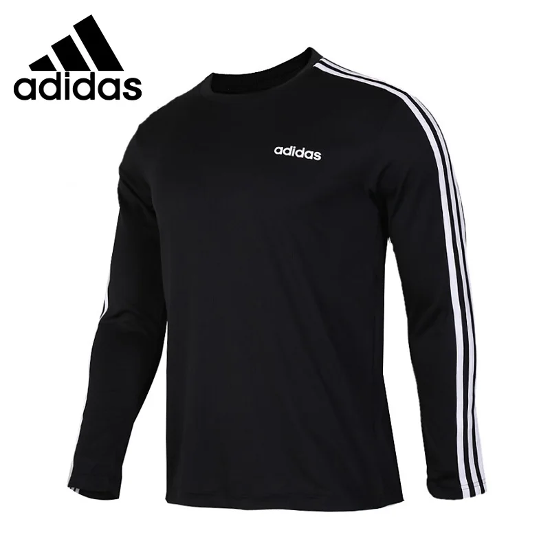 Новое поступление оригинальных мужских футболок Adidas M D2M 3S LS спортивная одежда с