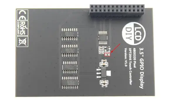 3,5 дюймовый TFT ЖК-дисплей сенсорный экран+ ABS чехол+ радиатор для Raspberry Pi 4B 3B+ 3B