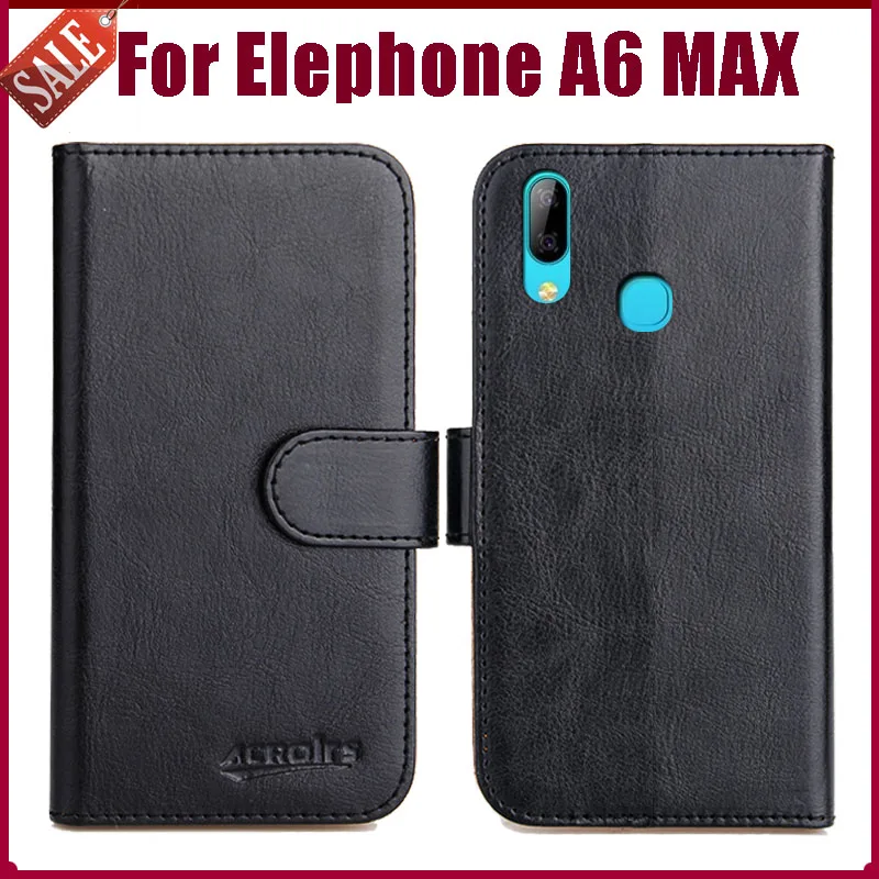 Лидер продаж! Чехол Elephone A6 MAX 6 53 дюйма цветов флип Кошелек искусственный чехол