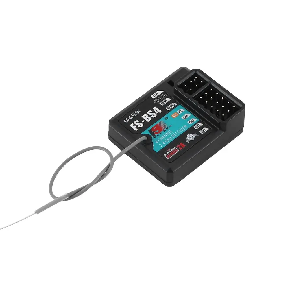 

Flysky FS-BS4 2.4GHz 4CH ASHDS 2A RC Transmitter PWM/PPM/I.bus/S.bus Output With Gyroscope Function For RC Car Boat