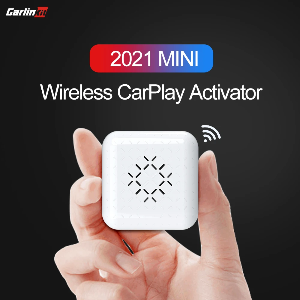 $66.64 Apple Carplay Wireless Dongle Mini Carlinkit 3 IOS Car Play Box USB Adapter Sync iphone App on Factory Media Player Wifi Connect