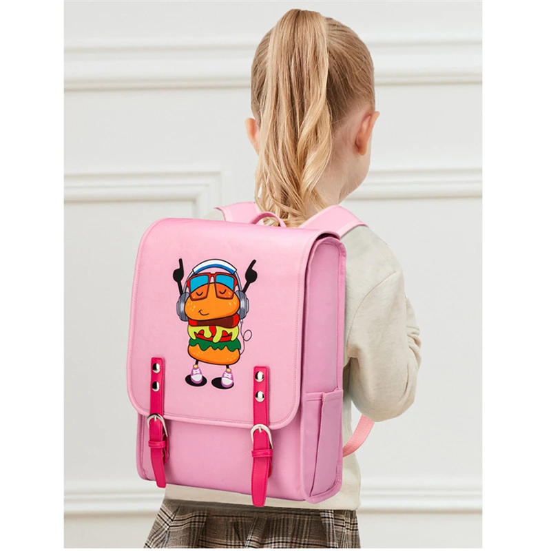 Children's Waterproof Backpack for Teenage Boys Girls Japan Randoseru School Bag For Kids Orthopedic Backpack Students Bookbag