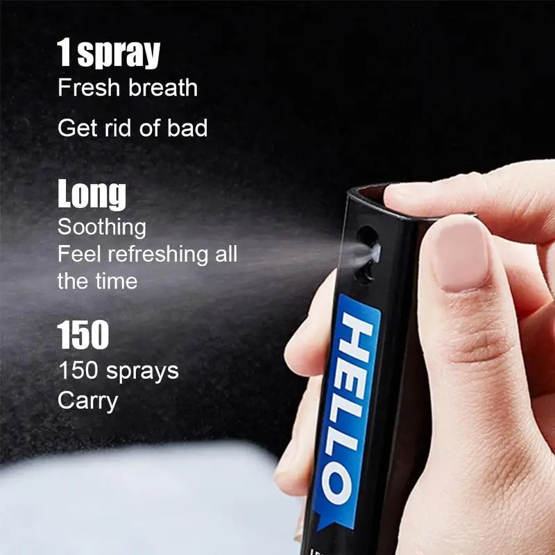 

Mint mouth spray mouth freshener portable herbal mouth care bad tool spray For adult breath treatment refreasher J1P5