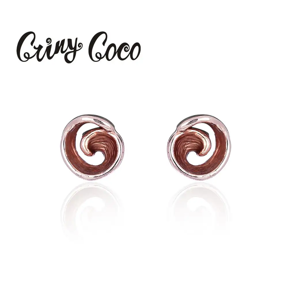 Женские очаровательные маленькие серьги Cring Coco богемная бижутерия 2020