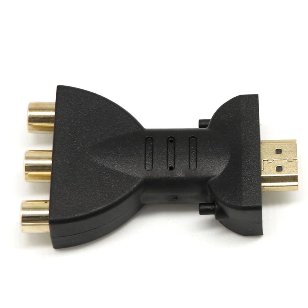 HDMI штекер 3 RCA видео аудио адаптер AV конвертер для 1080P HDTV | Электроника