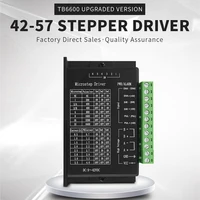 tb6600 stepper motor driver tb6600 upgrade nema 23 nema17 4a dc9 42v for nema23 motor cnc router controller for 3d printer