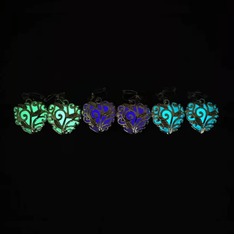 2019 новые серьги с камнями женские клипсы Флуоресцентный цвет нежные цветные