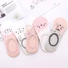 Новый мультфильм животных милые женские хлопковые носки Amozae розовый милый кот носки до лодыжки короткие носки на каждый день животных носки для девочек женские колготы средней длины