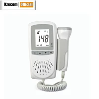 kzecom fetal doppler hand hold pocket portable sound baby heart pregnancy ultrasound fetus doppler detector machine monitor hire