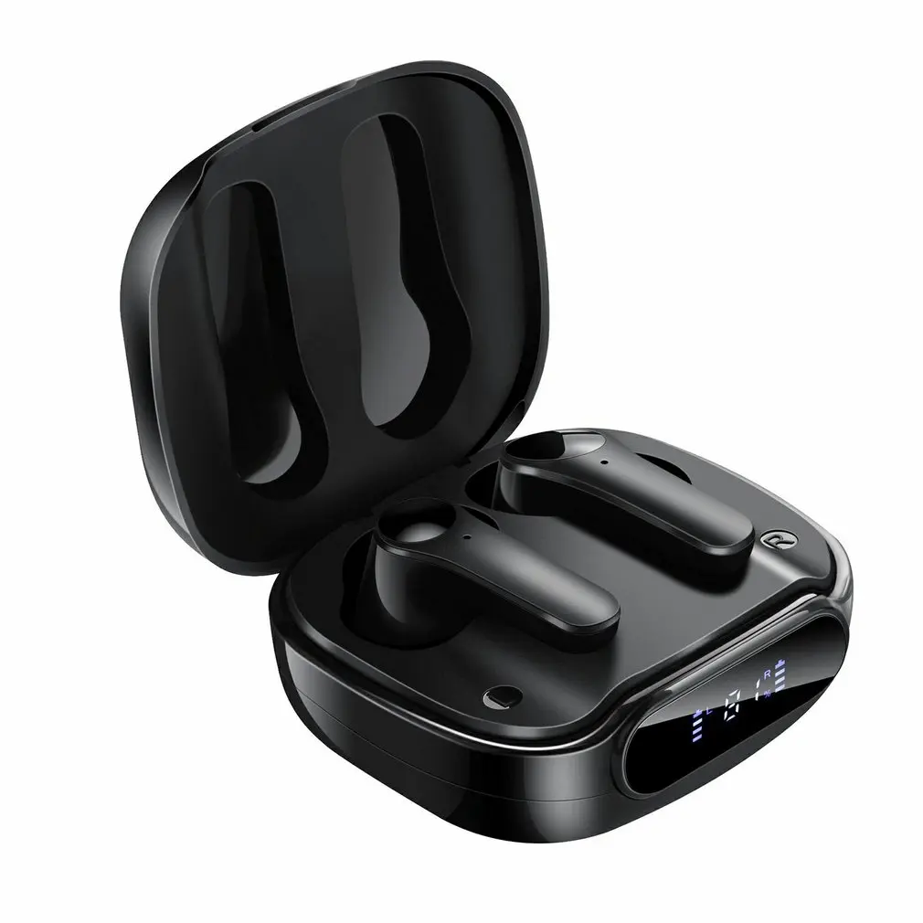 

TWS Earphone Bluetooth-compatible 5.0 Wireless Sports Noise Reduction Headphone Touch Control Stereo HiFi Music Headset with Mic