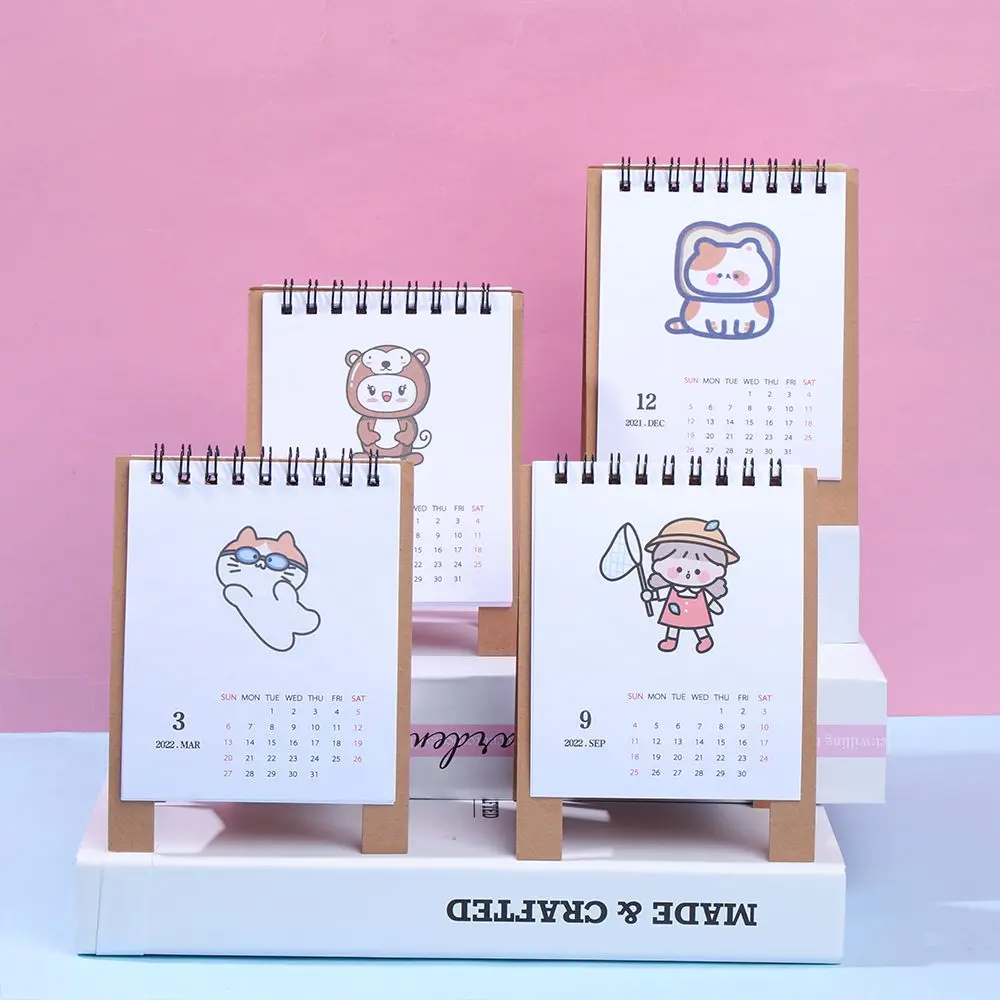 2022 милый мультяшный телефон ежедневник с расписанием на год настольный