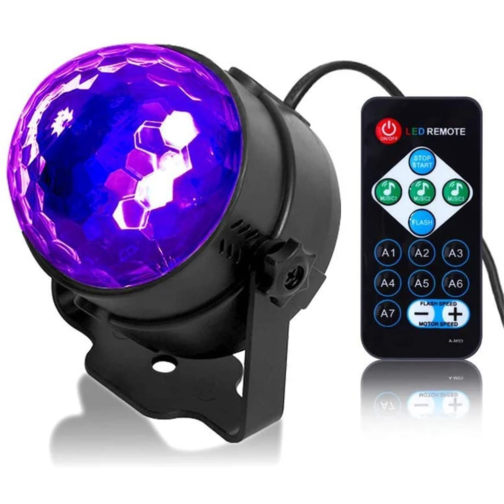 УФ-лампа сценическая для дискотеки лазерный проектор с дистанционным