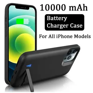 External Battery Charger Case For iPhone 7 8 6 6S Plus Charging Case For iPhone X XS XR 11 12 Pro Max 10000mAh Power Bank Cover