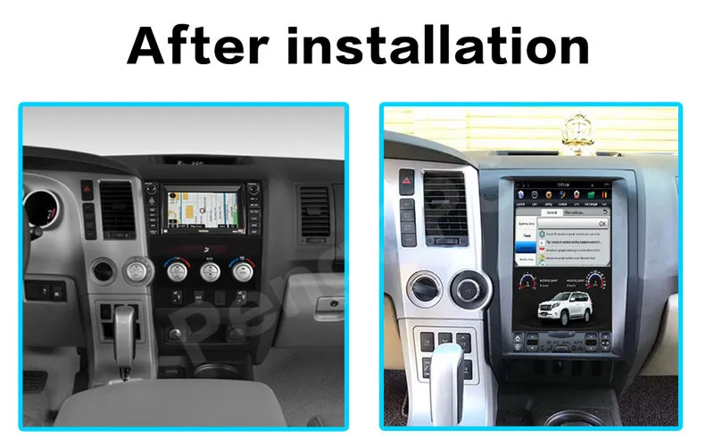 9 0 дюймовый экран в стиле Tesla PX6 Android 13 3 для Toyota Tundra 2007 2013 Дюймов|Автомагнитолы| |