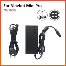 Original Mini Pro Charger Output 63v 70w 1A For Ninebot Mini Skateboard Scooter Mini Pro Accessories