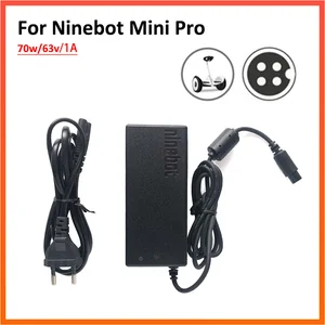 original mini pro charger output 63v 70w 1a for ninebot mini skateboard scooter mini pro accessories free global shipping