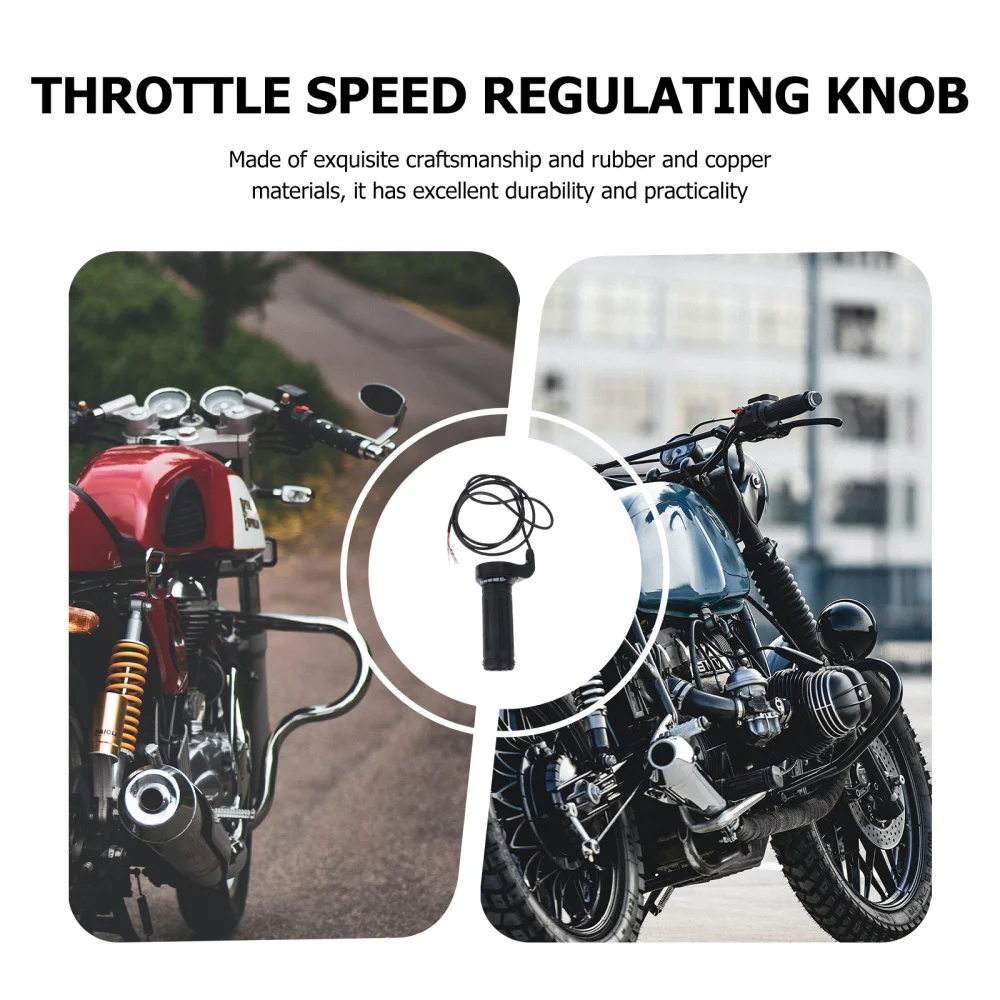 

Throttle Cable Handle Bar Set Long Hand Grip Throttle Cable for Electric Bike